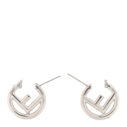 Fendi Metal F is Fendi Hoop Earrings Silver 3 of 4