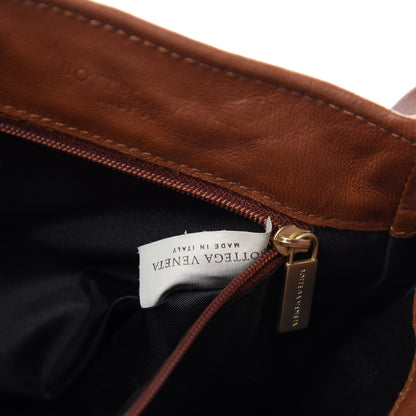 Bottega Veneta Nappa Intrecciato Small Shoulder Bag Light Brown 15 of 18