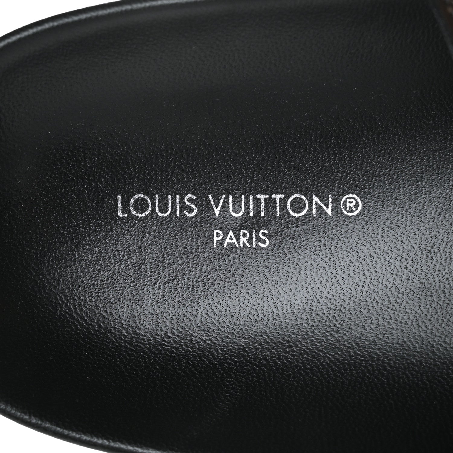Louis Vuitton Monogram Bom Dia Mule Sandals 42 Black 7 of 8