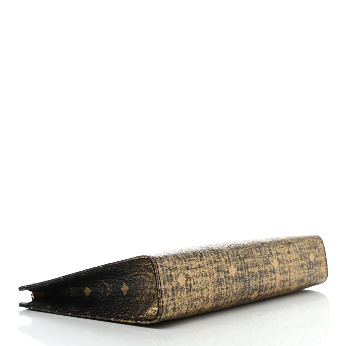 Gradation Visetos Zip Pouch Black Gold