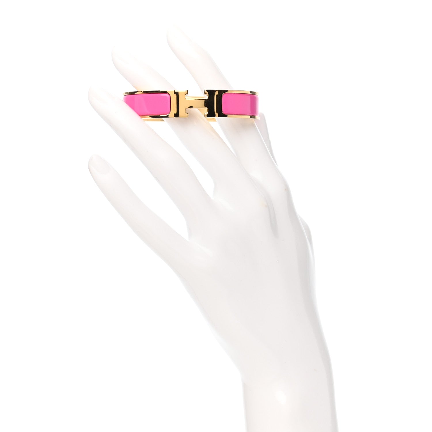 Hermes Enamel Narrow Clic Clac H Bracelet PM 2 of 5
