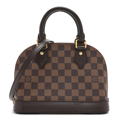 Louis Vuitton Damier Ebene Alma BB 1 of 10