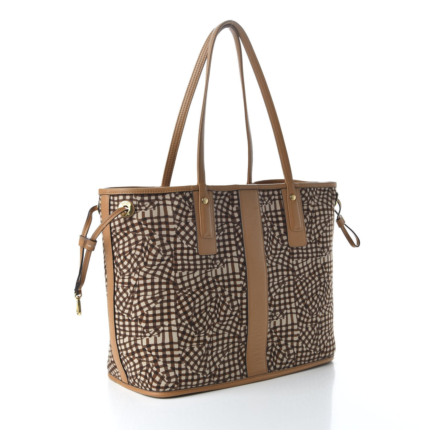 Visetos Medium Liz Reversible Shopper Tote Cognac