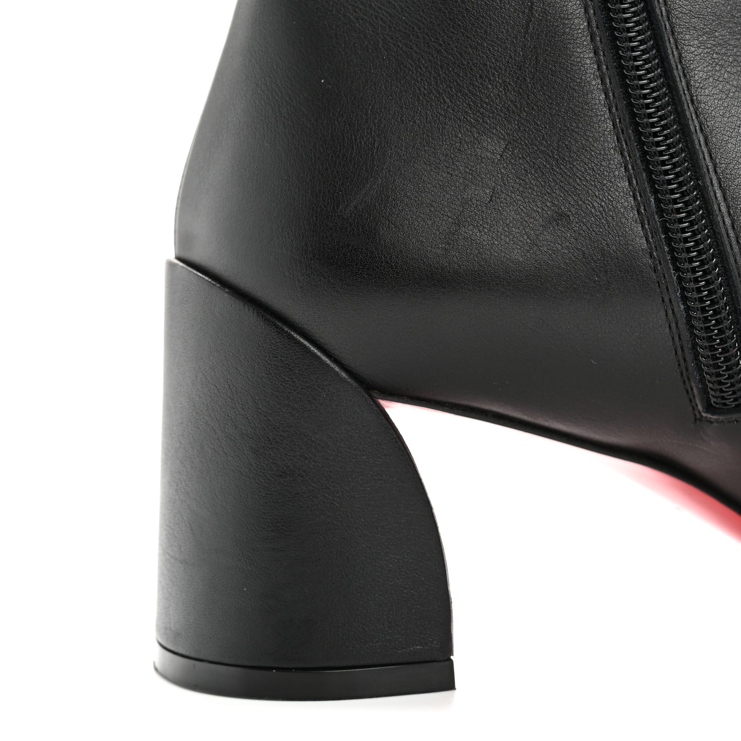 Calfskin Turela 55 Ankle Boots 38 Black