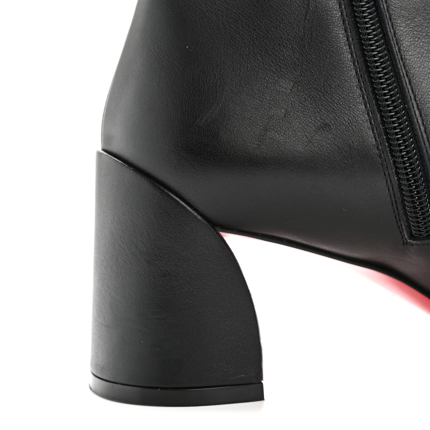 Christian Louboutin Calfskin Turela 55 Ankle Boots 38 Black 11 of 11