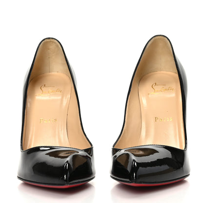 Christian Louboutin Patent Corneille 100 Pumps 38 Black 2 of 7