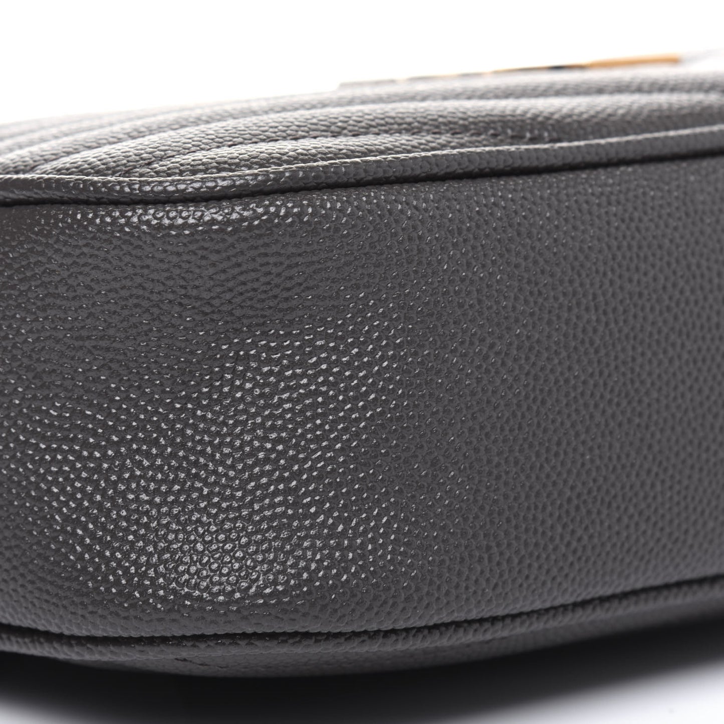 Grain De Poudre Matelasse Monogram Mini Lou Camera Bag Pebble