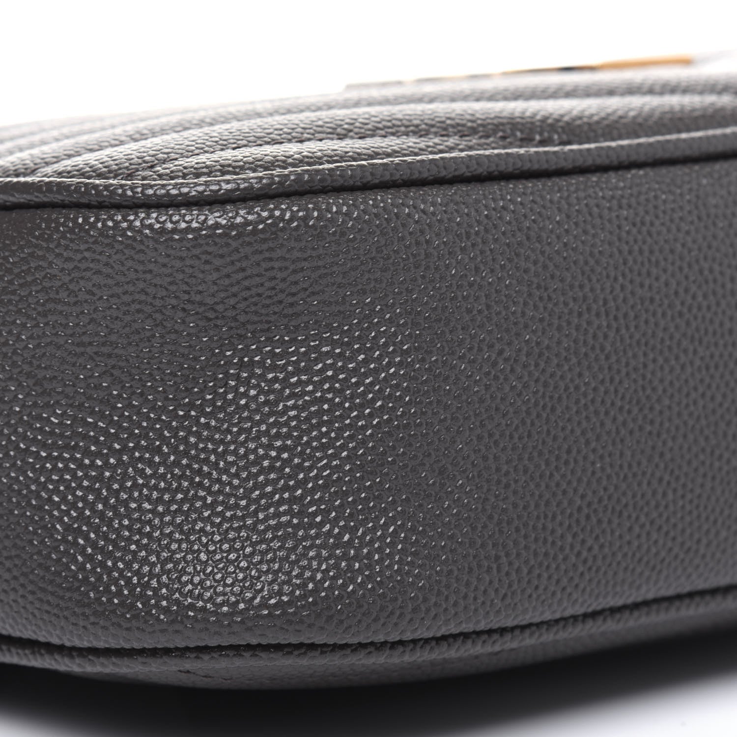 Saint Laurent Grain De Poudre Matelasse Monogram Mini Lou Camera Bag Pebble 10 of 14