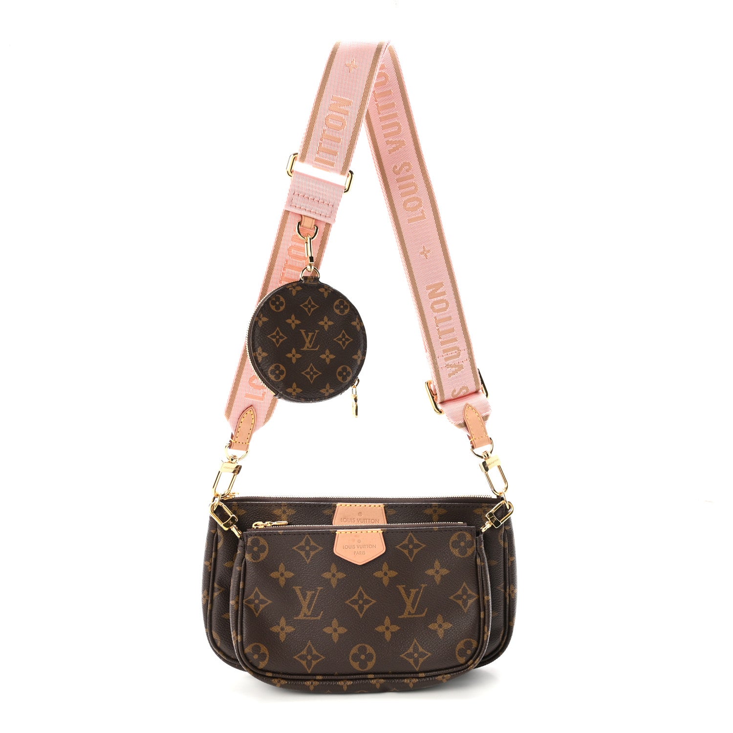 Louis Vuitton Monogram Multi Pochette Accessories Rose Clair 1 of 11