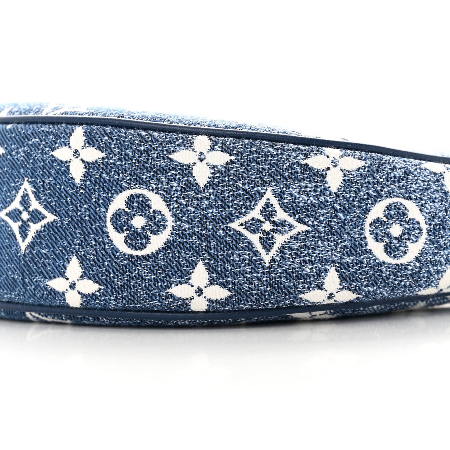 Monogram Jacquard Denim Loop Bleu