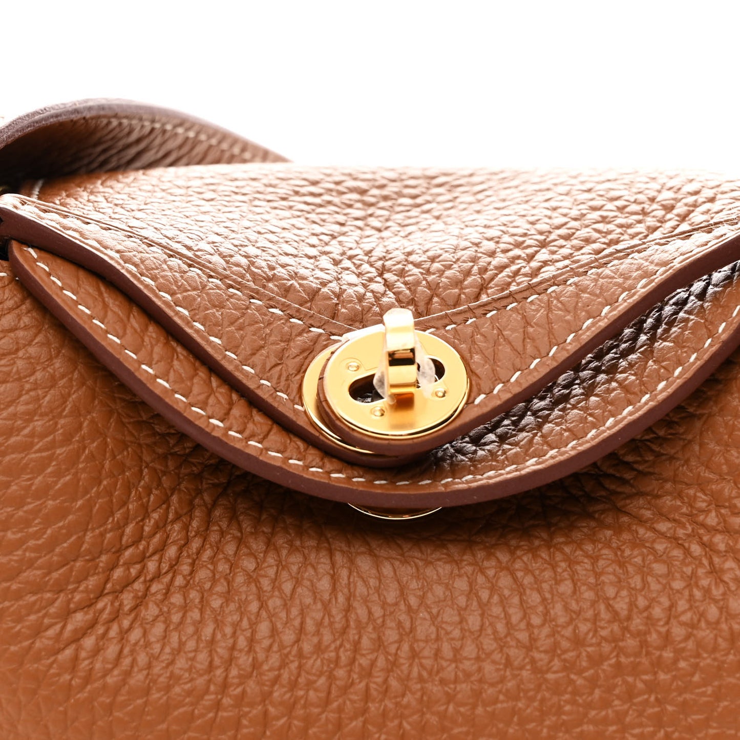 Taurillon Clemence Mini Lindy 20 Gold