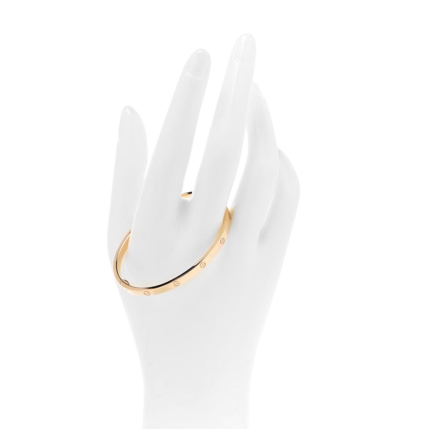 18K Yellow Gold Small LOVE Bracelet 16