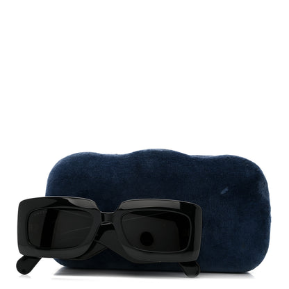 Gucci Acetate Rectangular Sunglasses GG0811S Black 8 of 8