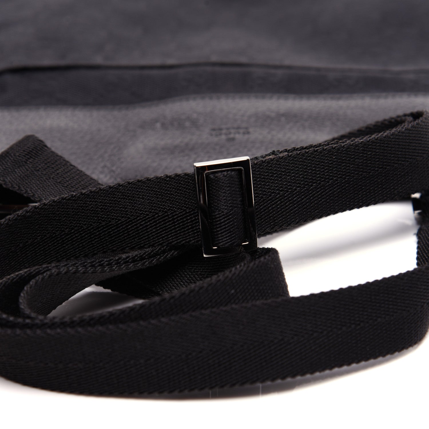 Gucci Monogram Messenger Crossbody Bag Black 10 of 10