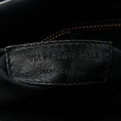 Saint Laurent Padded Lambskin Le 5 A 7 Hobo Black 7 of 10