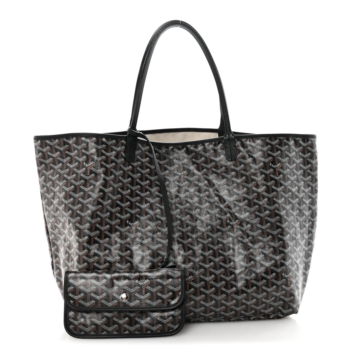 Goyardine Saint Louis GM Black Black