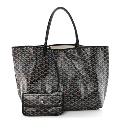 Goyard Goyardine Saint Louis GM Black Black 3 of 9