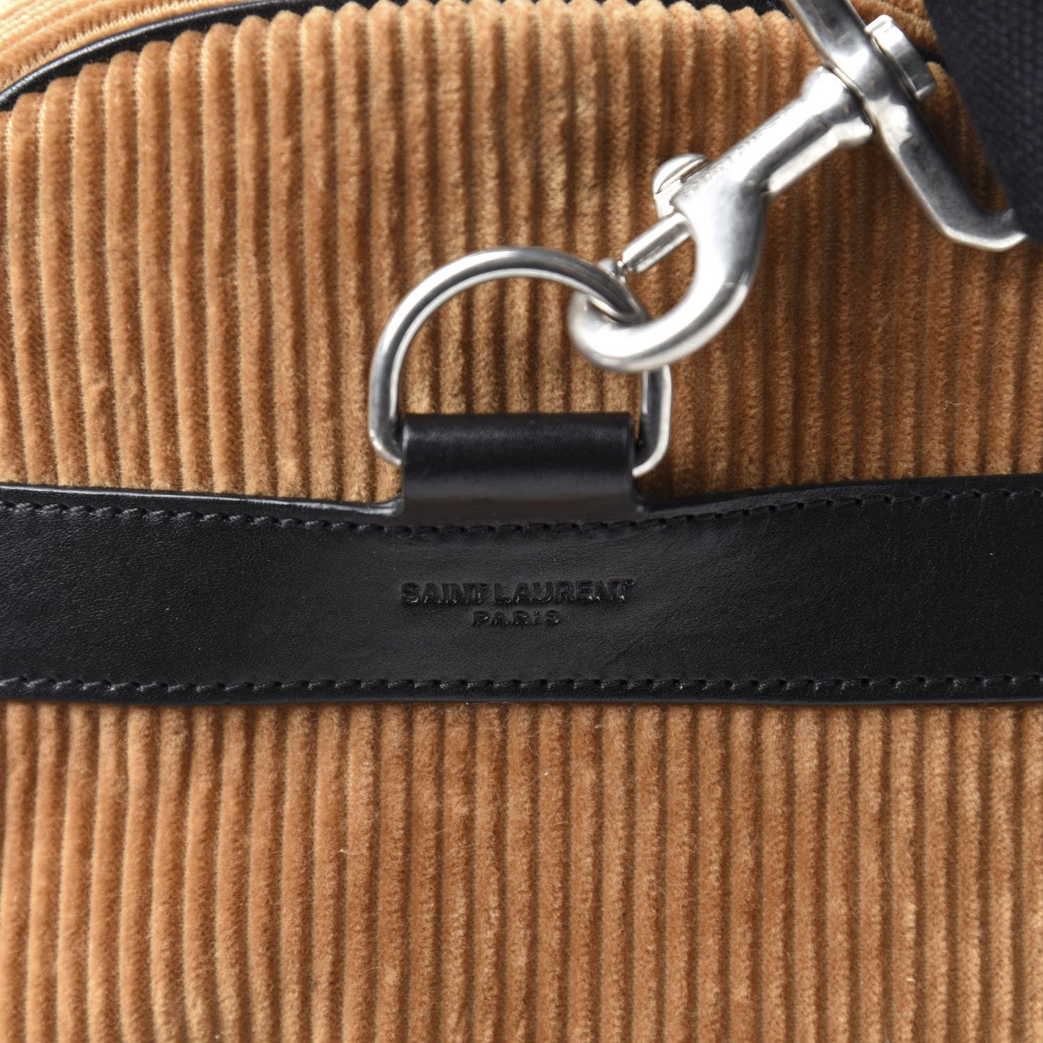 Saint Laurent Corduroy Andy Duffle Bag Brown 14 of 14