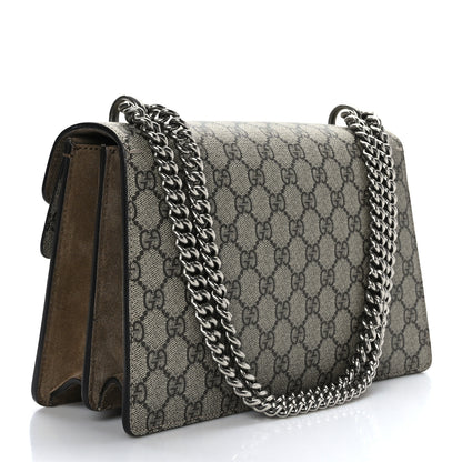 Gucci GG Supreme Monogram Small Dionysus Shoulder Bag Taupe 3 of 9