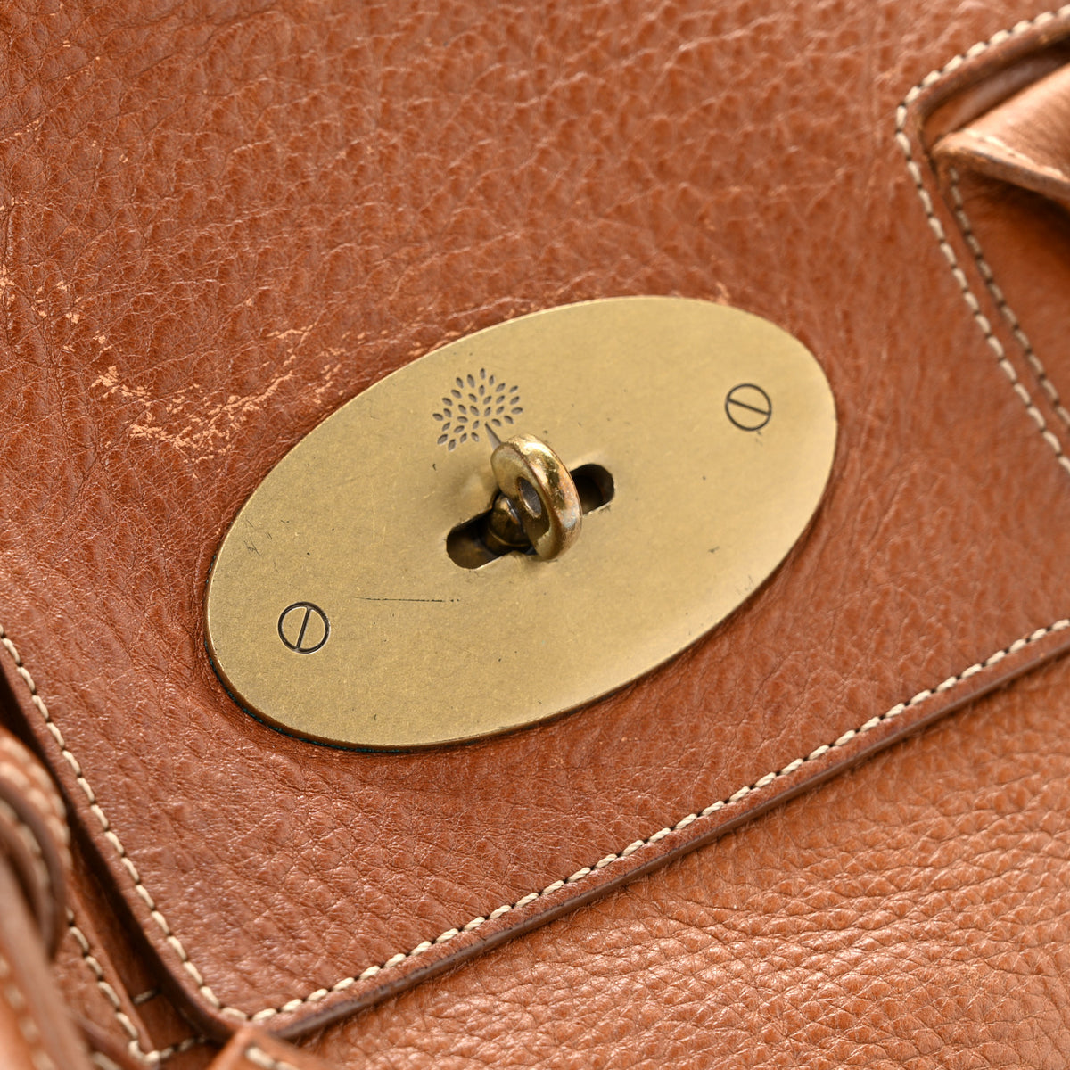 Mulberry Natural Leather Bayswater Oak 12 of 14