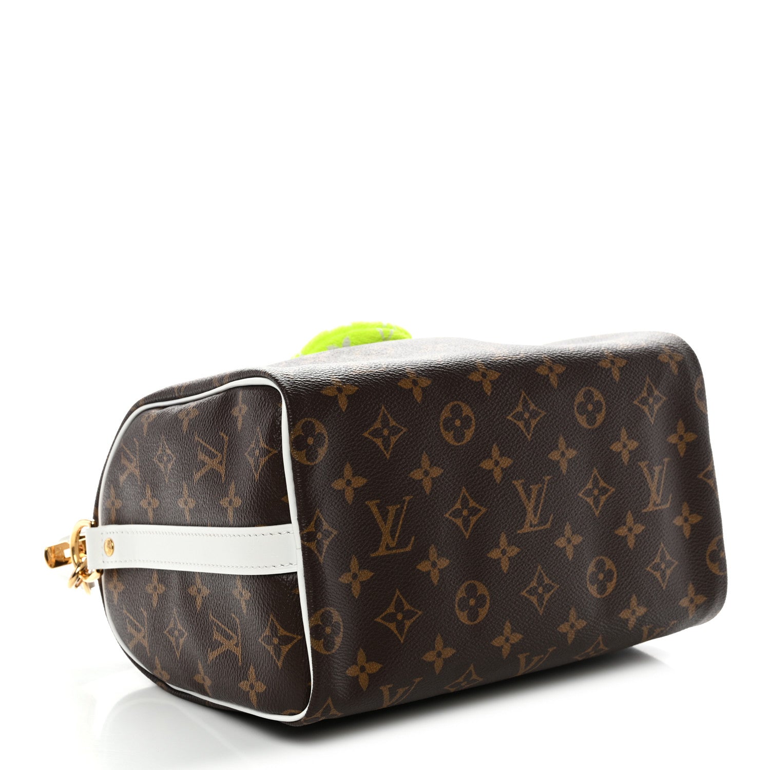 Louis Vuitton Monogram LV Match Speedy Bandouliere 25 White 4 of 9
