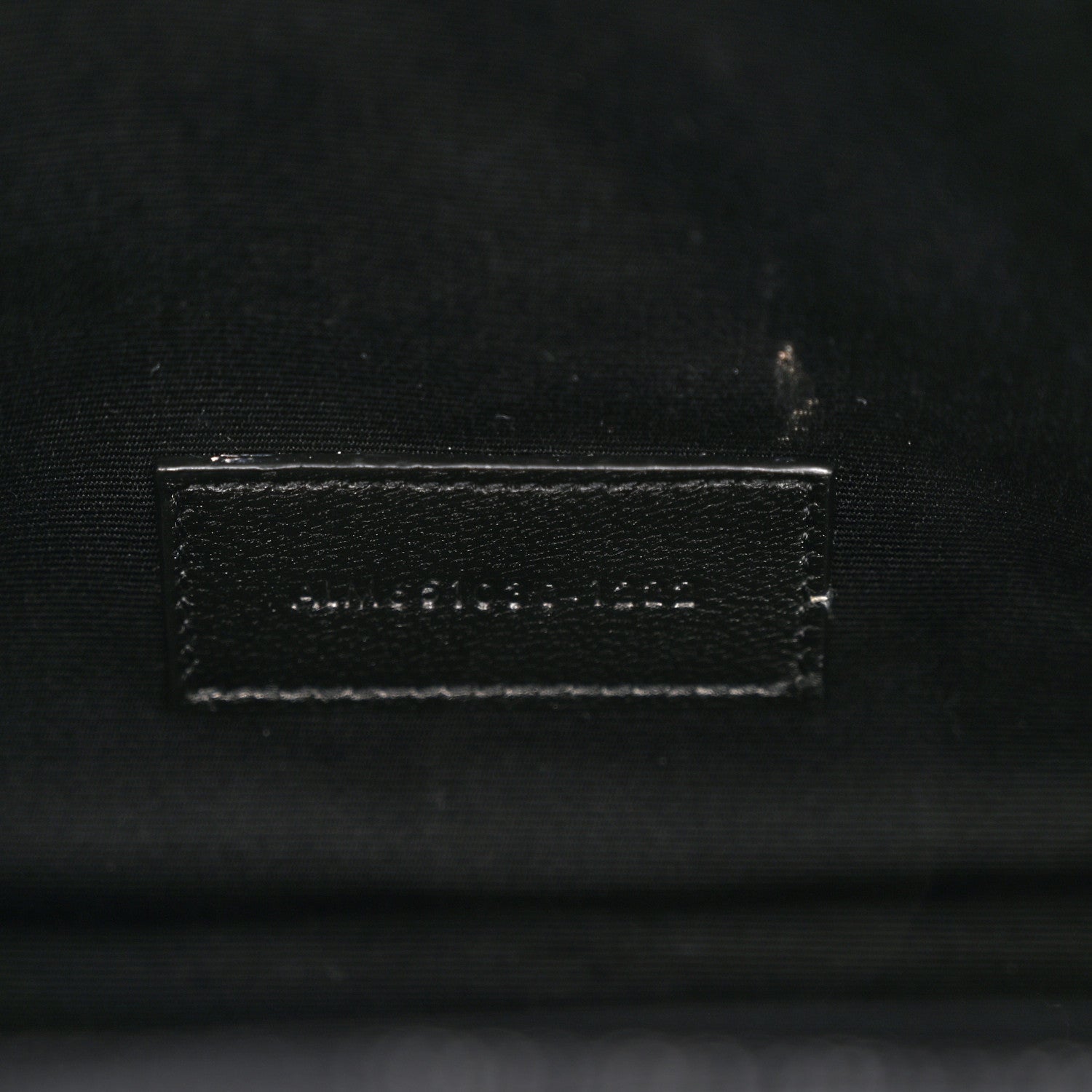 Saint Laurent Grain De Poudre Textured Mixed Matelasse Triquilt Monogram Clutch Black 7 of 8