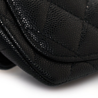 Chanel Caviar Quilted Glasses Case With Chain Black 12 of 14