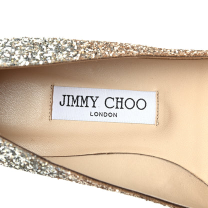 Jimmy Choo Glitter Degrade Gala Viola Flats 38 7 of 7