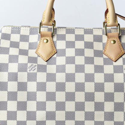 Louis Vuitton Damier Azur Speedy 30 10 of 11