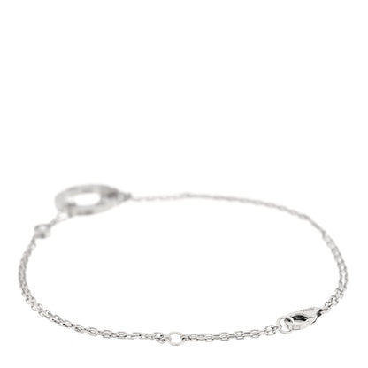 Cartier 18K White Gold Diamond LOVE Bracelet 2 of 3