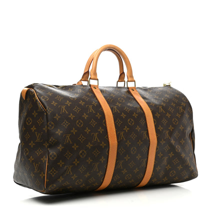 Louis Vuitton Monogram Keepall 50 3 of 13