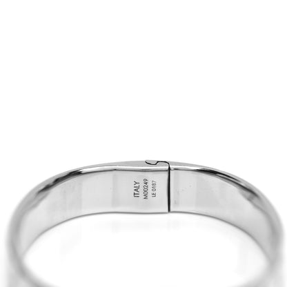 Louis Vuitton Palladium Monogram Nanogram Cuff S Silver 4 of 4