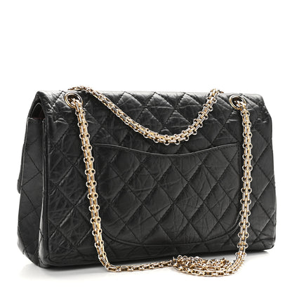 Chanel Aged Calfskin Quilted 2.55 Reissue 226 Flap Black 3 of 11