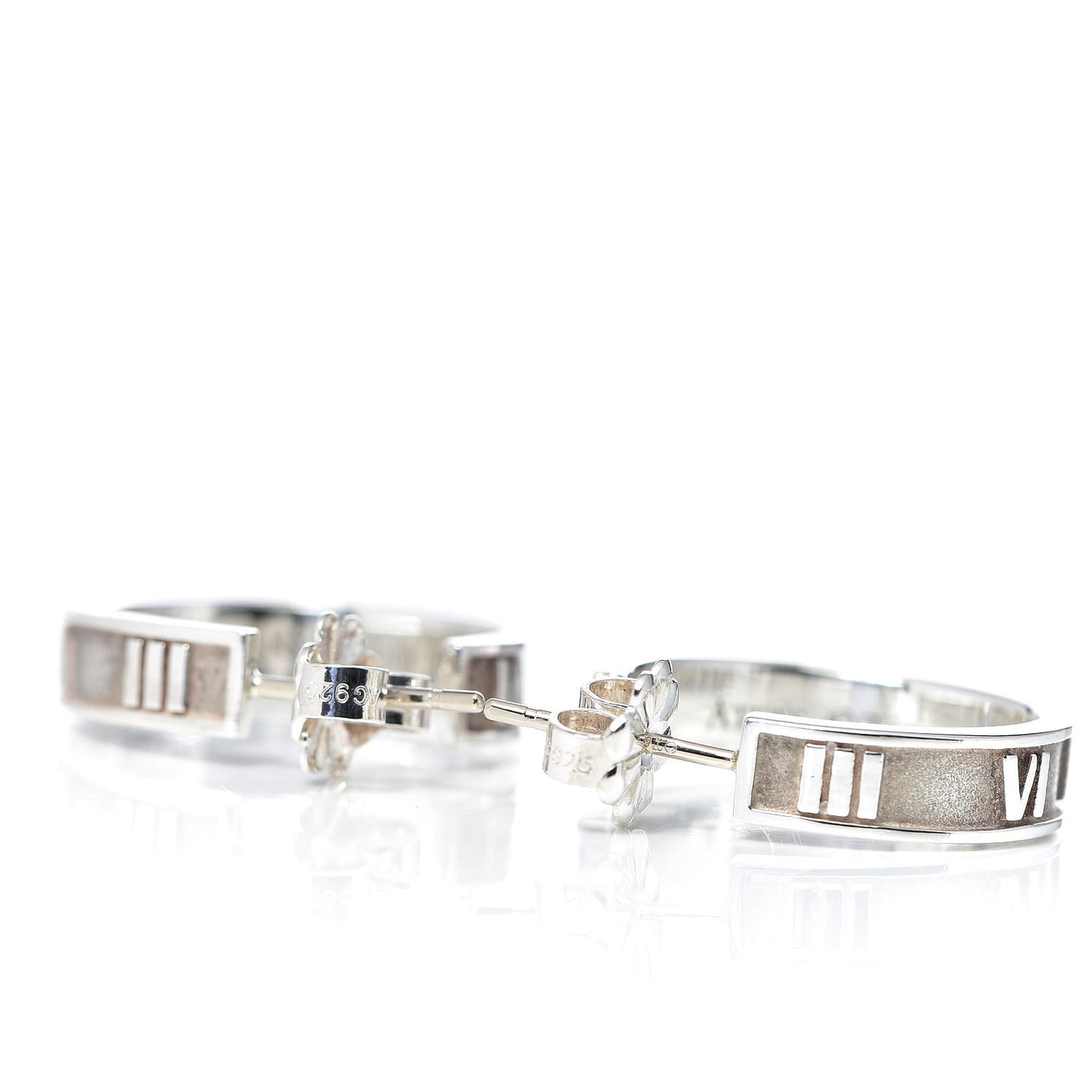 Sterling Silver Atlas Hoop Earrings