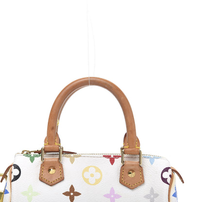 Louis Vuitton Monogram Multicolor Mini Sac HL Speedy White 13 of 13
