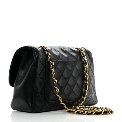 Chanel Lambskin Quilted Small Single Flap Black 5 of 11