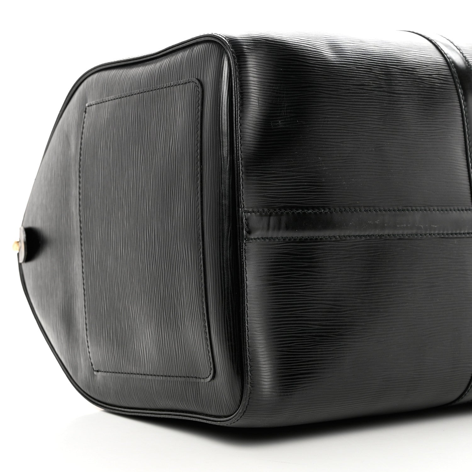 Louis Vuitton Epi Keepall 55 Black 6 of 8