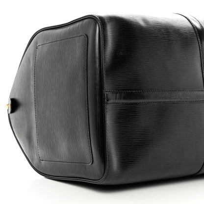Louis Vuitton Epi Keepall 55 Black 6 of 8