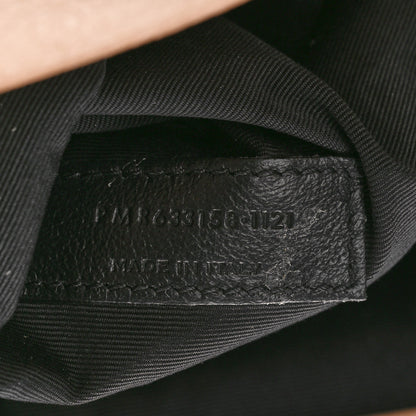 Saint Laurent Crinkled Calfskin Matelasse Monogram Medium Niki Chain Satchel Dark Toffee 8 of 11