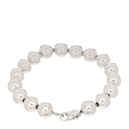 Tiffany Sterling Silver 10mm Hardwear Ball Bracelet 2 of 3