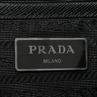 Prada Nylon New Vela Monochrome Studded Backpack Black 6 of 13