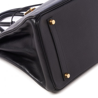 Hermes Ardennes Birkin 35 Black 7 of 32