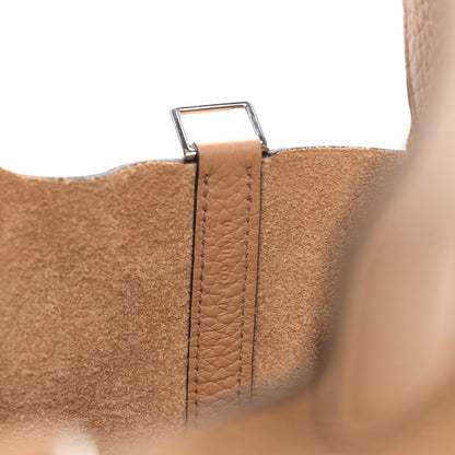 Hermes Taurillon Clemence Picotin Lock 18 PM Chai 7 of 11