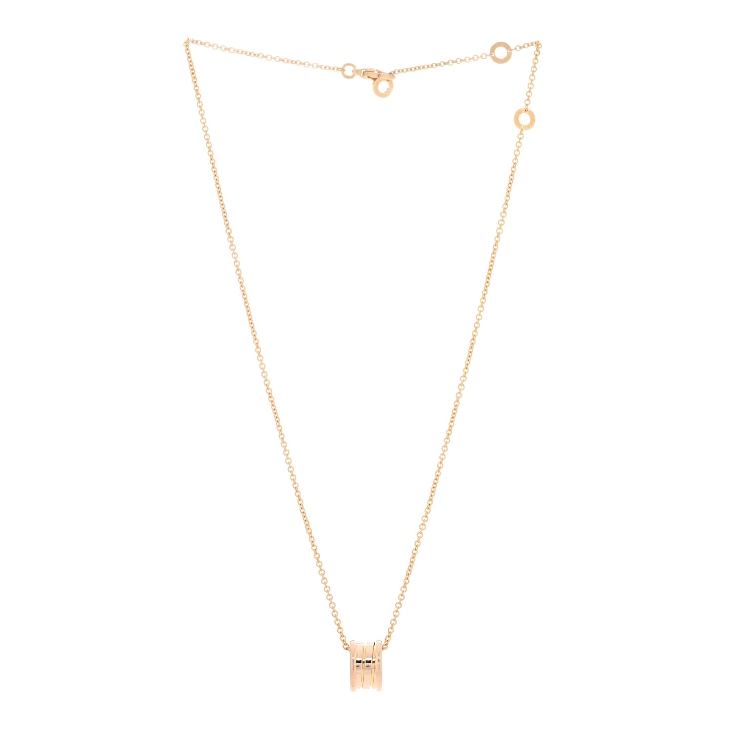 18K Rose Gold B.Zero1 Pendant Necklace