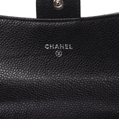 Chanel Caviar Quilted Small Flap Wallet Black 8 of 10