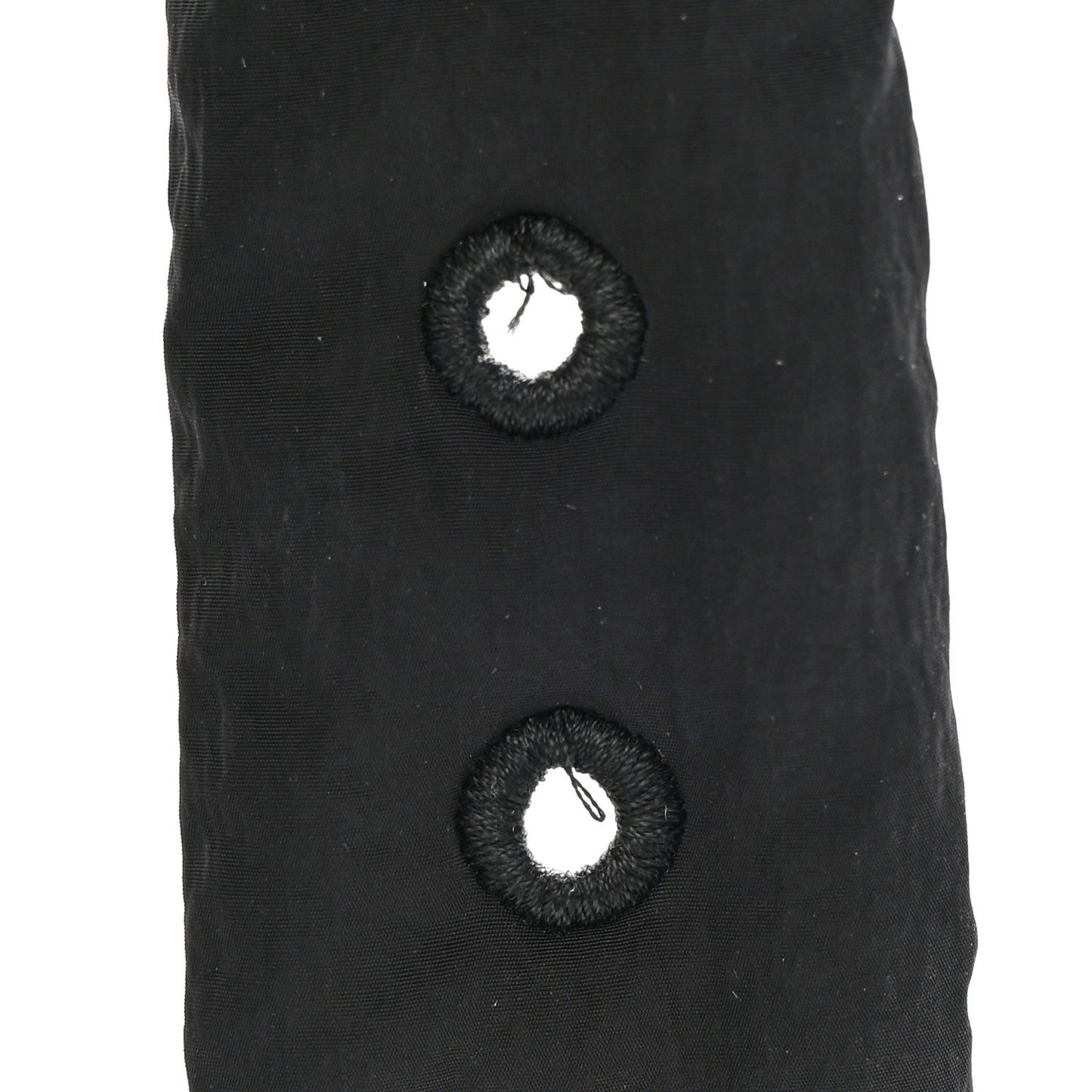 Nylon Intrecciato Padded Tech Mini Cassette Belt Bag Black