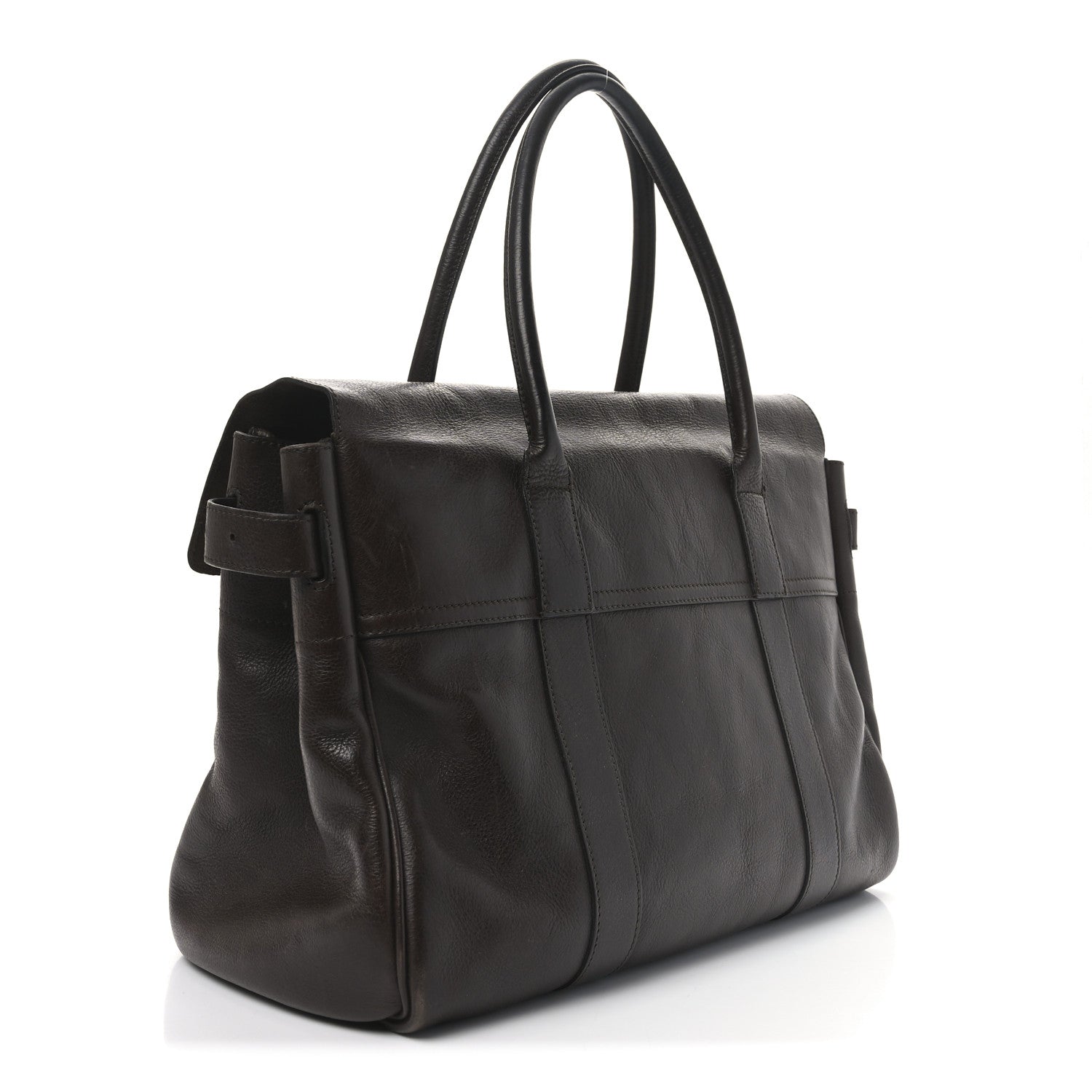 Mulberry Natural Vegetable Tanned Bayswater Chocolate 2 of 8