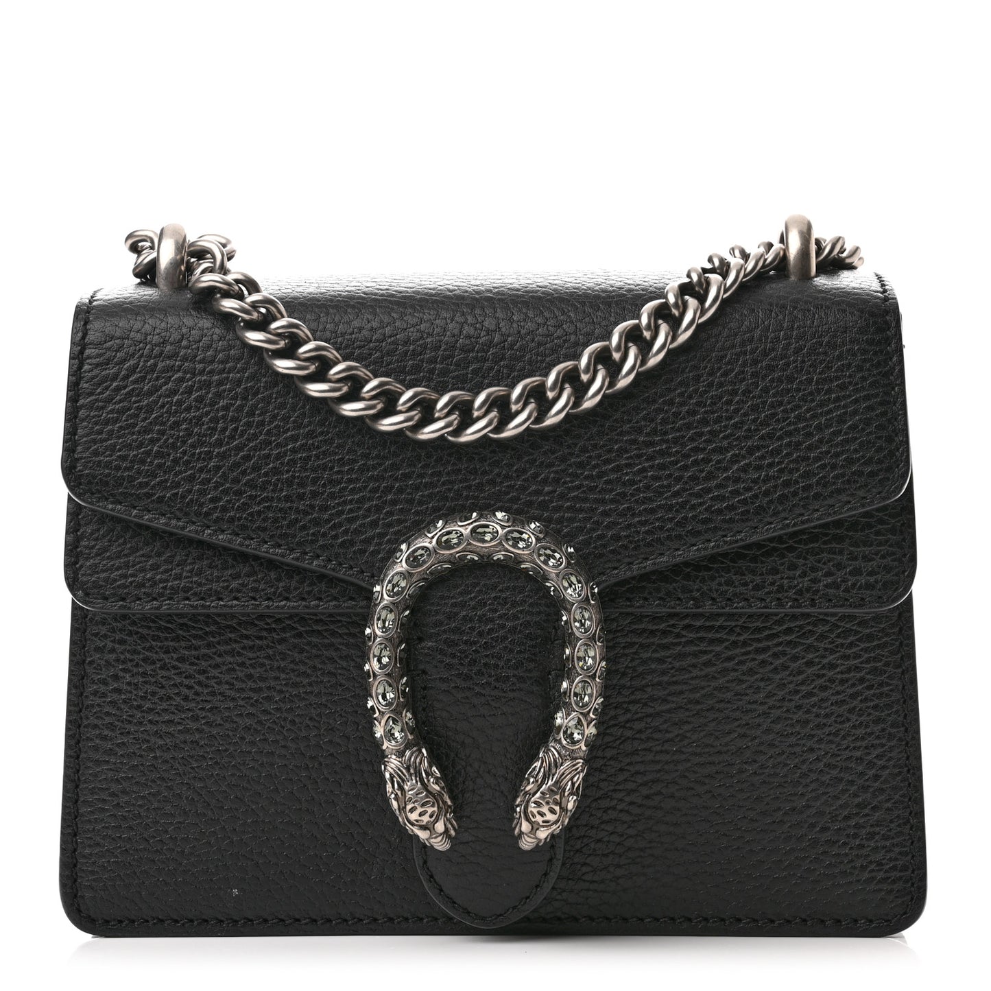 Calfskin Mini Dionysus Shoulder Bag Black