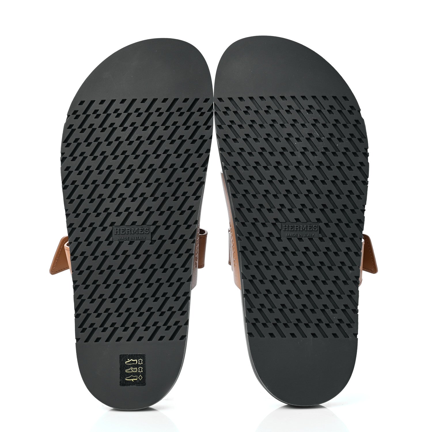 Hermes Calfskin Womens Chypre Sandals 40.5 Naturel 5 of 8