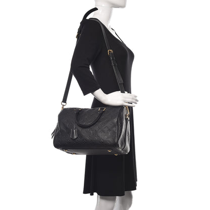 Louis Vuitton Empreinte Speedy Bandouliere 30 Black 2 of 15